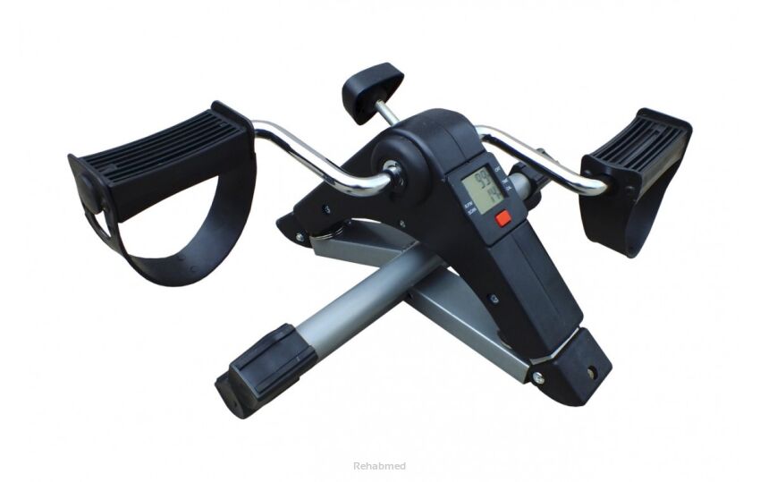 ROTOR REHABILITACYJNY DO ĆWICZEŃ KOŃCZYN GÓRNYCH I DOLNYCH, SKŁADANY Z WYŚWIETLACZEM LCD MOVES (CZARNY)